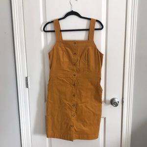 J.Crew Mustard Cord Dress